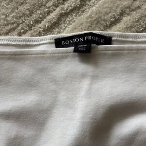 Boston Proper Classic White Tee